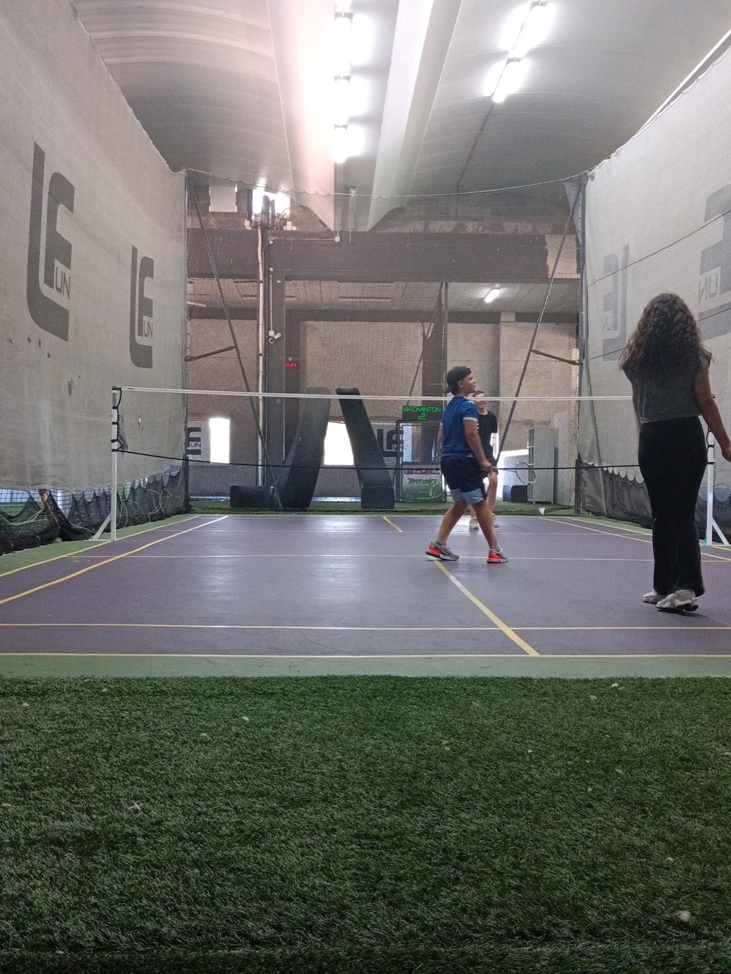 Match de badminton