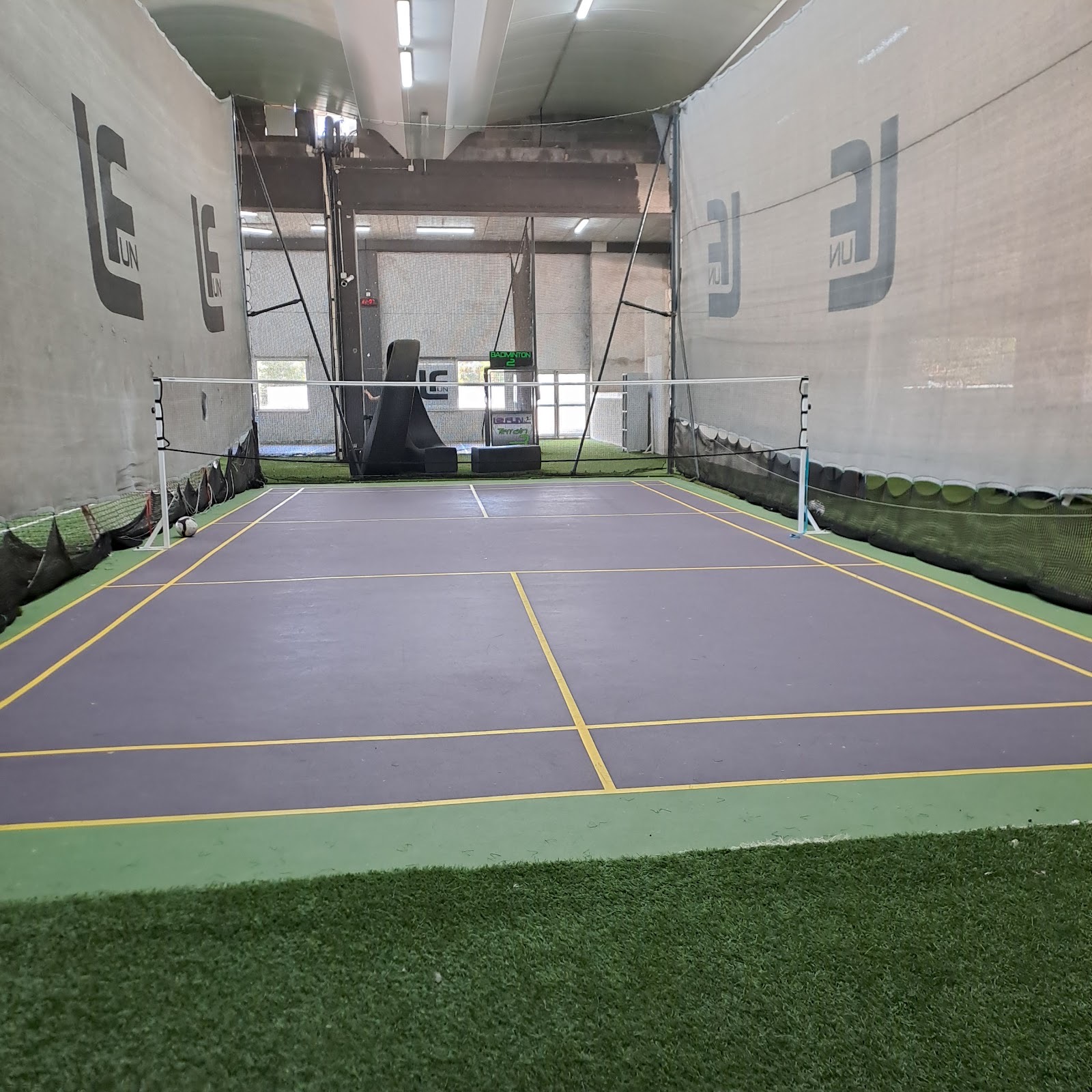 Terrain de badminton