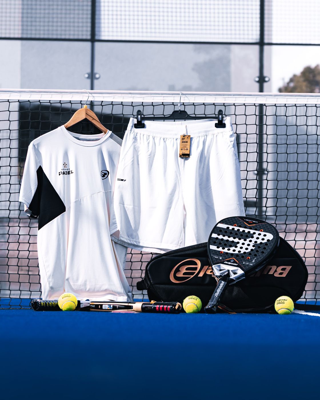 Boutique padel : tenue, sac et raquette