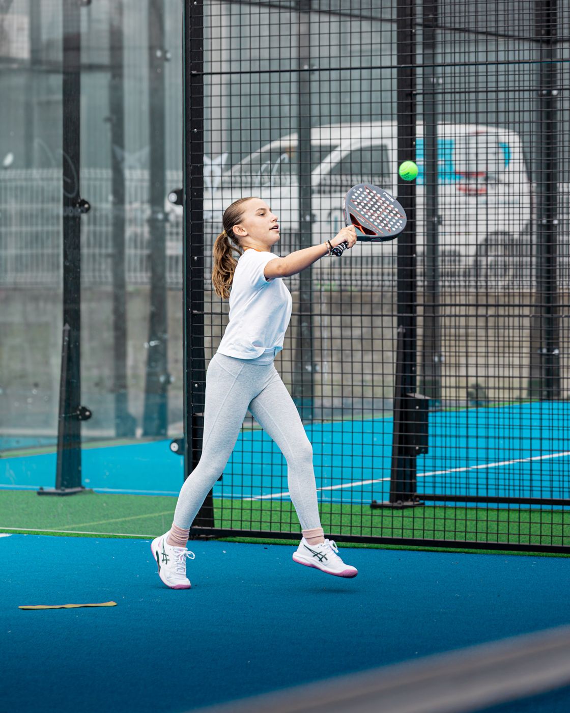 Padel au Fun : volée