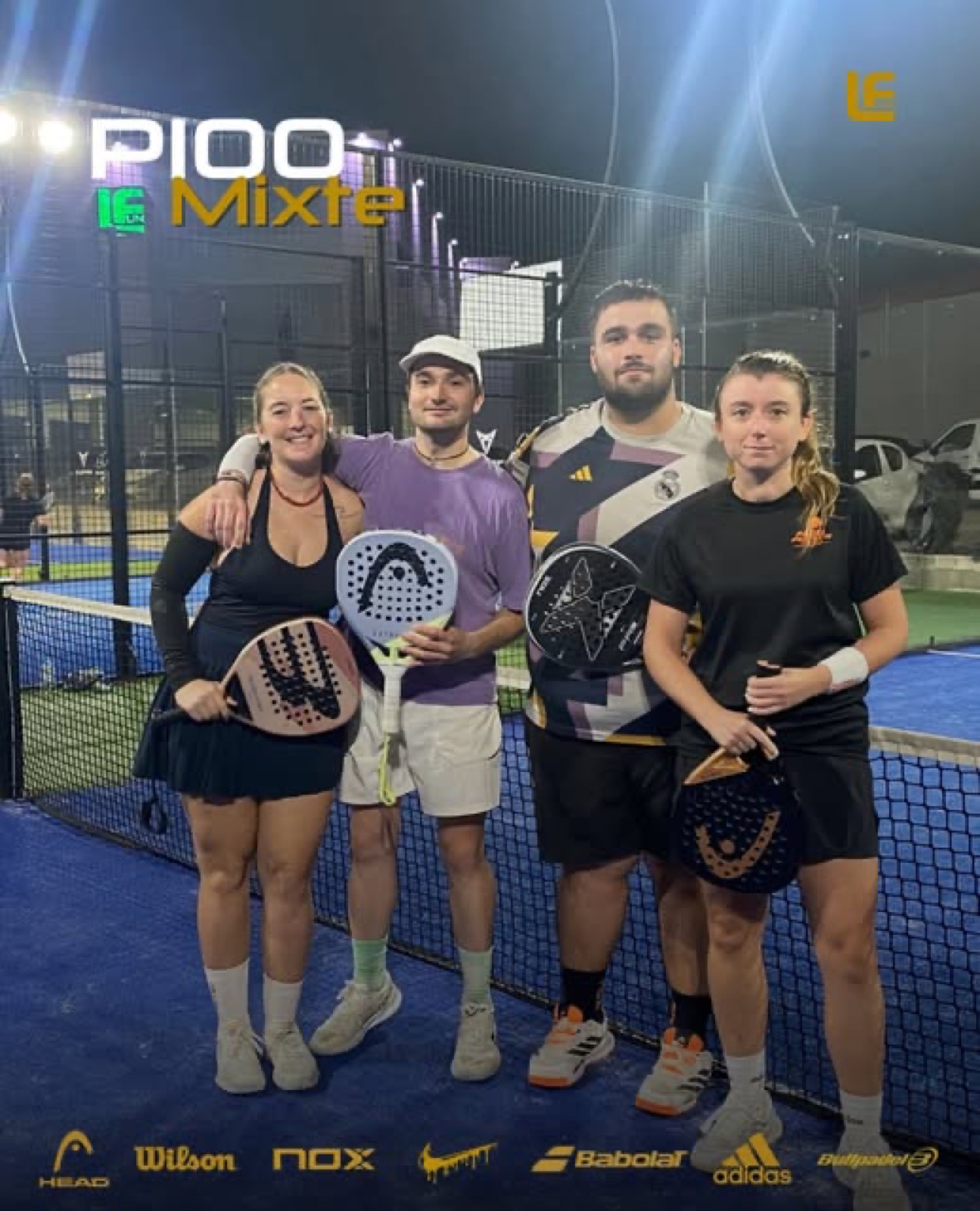 Bravo aux vainqueurs du P100 Mixte